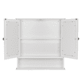 thumbnail image 6 of GZXS Bathroom Cabinet with Mirror, Wall Mounted Medicine Cabinet with Adjustable Shelf, Storage Cabinet for Kitchen, Living Room, White, 6 of 8