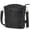 Black, variant on MIRZEE Women's PU Leather Crossbody Purse, Small Shoulder Handbag with Adjustable Strap, Double Compartments Zipper Casual Daily Shoulder Bag