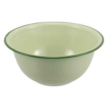 SEWCHICS Cereal Bowl Enamel Light Green 1Set 6.1x6.1x3in