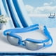 thumbnail image 1 of Gafas de Natación con Montura Grande, Galvanizadas, para Miopía, Correas Ajustables, Lentes Antivaho de Alta Definición, Sellado Hermético, Duraderas y Resistentes a Arañazos, para Adultos, Piscina I, 1 of 4