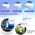 thumbnail image 4 of COSTYLE Aquarium Strong Magnetic Cleaner Brush, Fish Tank Glass Algae Scrubber Brush Floating Cleaning Tool with 2 Detachable Scraper, 4 of 5