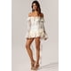 thumbnail image 5 of Vestido bellabarnetten Wenie con hombros descubiertos y manga larga, 5 of 7