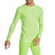 thumbnail image 2 of Playeras Básicas Algodon Hombre Camiseta De Manga Larga Ajustada Deportiva Para Correr Y Entrenar, 2 of 4