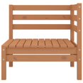 thumbnail image 2 of vidaXL Garden Corner Sofas 2 pcs Honey Brown Solid Pinewood, 2 of 5