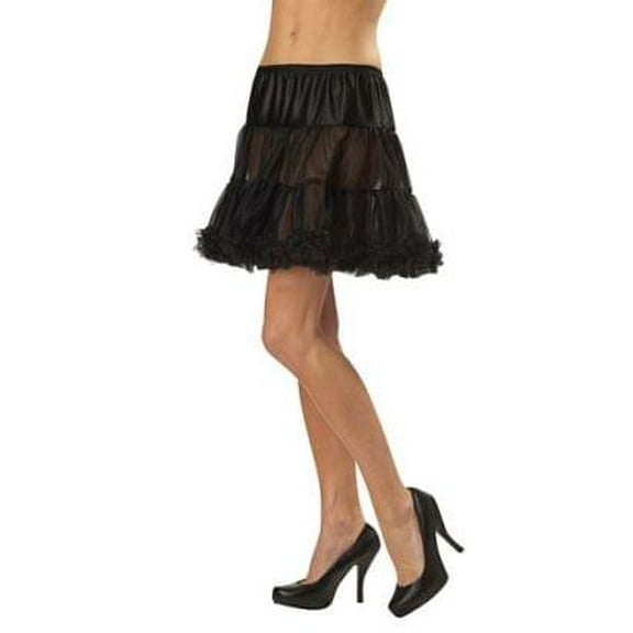 California Costumes Ruffled Costume Pettiskirt Adult: Black Large/X-Large Female