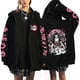 thumbnail image 4 of Sudadera de manga larga con cremallera de Kimetsu No Yaiba, Demon Slayer, Kokushibo, Kamado, Nezuko, Kyoujurou, 4 of 4