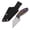 Multicolor, variant on Kansept Siafu Fixed Blade Knife 2.41" D2 Blade,Black & White G10 Handle,G016A4