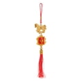 thumbnail image 1 of Adorno colgante del caballo 2026 Amuleto de la suerte del caballo para el Año Nuevo chino Colgante feng shui con borla roja para el coche Árbol bonsái Año Nuevo lunar Riqueza, 1 of 7