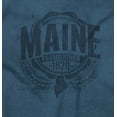 thumbnail image 2 of Maine ME Student Campus Pride Seal Men's Graphic T Shirt Tees Brisco Brands 3X, 2 of 6