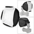 thumbnail image 4 of Luz de flash plegable portátil de plástico blanco puro de 23 cm para cámara SLR, caja de luz para fotografía, cubierta de luz de relleno, 4 of 14