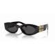 thumbnail image 1 of MIU MIU SUNGLASSES MU 11WS 1AB5SO 54-21 BLACK FRAME /DARK GREY LENS 135mm, 1 of 6