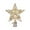White, variant on Christmas Tree Topper Star, Lighted Metal Frame Tree Top Star Decoration, Battery Operated Five-Pointed Star for Holiday Decor(Gold)