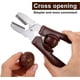 thumbnail image 3 of Chestnut Tongs Nutcracker - 1 Piece Effortless Chestnut Scissors Stainless Steel Cross Opening, Multifunctional Hazelnut-Pecan-Almond Kitchen Utensil, 3 of 5