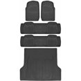 thumbnail image 2 of BDK Super Duty Rubber Floor Mats for Car SUV and Van 3 Rows with Cargo Mat, All Weather, Heavy Duty, 3 Colors, 2 of 14