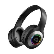 Hybrid Active Noise Cancelling Headphones, Wireless Over Ear Bluetooth Headphones, 60H Playtime, Hi-Res Audio, Deep Bass, Memory Foam Ear Cups, for Travel, Home Office