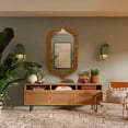 thumbnail image 2 of 25X41 Wide Wood Frame Mirror, 2 of 4