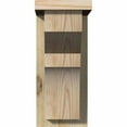 thumbnail image 2 of 6"W x 10"D x 14"H Monterey Rough Sawn Corbel w/Backplate, Douglas Fir, 2 of 9