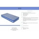 thumbnail image 2 of Colchon Kessa Muebles  Blue Individual, 2 of 5