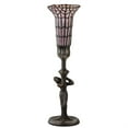 thumbnail image 2 of Meyda Lighting 15" High Stained Glass Pond Lily Nouveau Lady Accent Lamp, 2 of 2