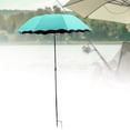 thumbnail image 1 of Sombra para paraguas para plantas exteriores – Parasol de protección solar UV para macetas, parterres, decoración del jardín – estructura de hierro resistente, diámetro de 25,6 pulgadas, morado, 1 of 6
