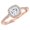 rose-gold, variant on 2 Carat LAB GROWN DIAMOND Gorgeous Classic Cushion Halo Style Princess Cut Diamond Engagement Ring (E-F Color VS2-SI1 Clarity 1.5 Ct Center) 14K White Gold Size-7.5
