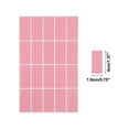 thumbnail image 2 of Unique Bargains Handwritable Rectangle Gift Stickers 1.57"x0.75" 20 Pcs Pink, 2 of 5