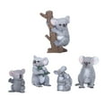 thumbnail image 4 of Modelo Koala, 5 piezas Figura de la familia Koala Figura de koala Juguete Modelo Koala Calidad de juguete en la que puede confiar, 4 of 8