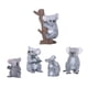 thumbnail image 4 of Figura de Koala para niños, Figura de la Familia de Koala de 5 Piezas, Figura de Animal, Modelo de Koala, Rendimiento probado, 4 of 8