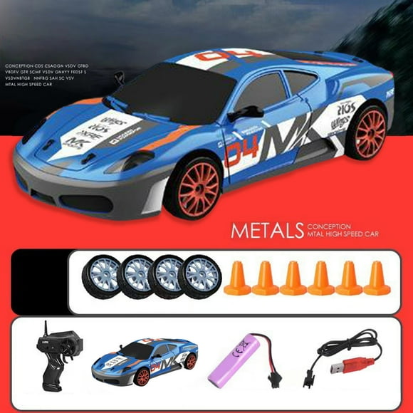 1:24 Scale High Speed 4WD RC Racing Car 2.4 Remote Control Drift Toy For Kids And Adults Realistic Drift Experience Dump Trucks for Boys Age 4-7 outside