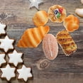 thumbnail image 4 of 6pcs Faux Bread Adornment Artificial Bread Model Photography Prop Artificial Bread Faux Bread Model, 4 of 8