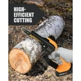 thumbnail image 3 of Mini Chainsaw 6-inch with 2 Batteries Cordless Handheld Small Chain Saw for Tree Branch Wood Cutting(3 Chains), 3 of 9