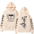 thumbnail image 2 of Basgiath War-Sudadera con capucha de doble cara para hombre y mujer, suéter informal de estilo gótico, Y2k, ropa de calle, 2 of 4