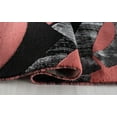 thumbnail image 4 of RUG AND DECOR Newport Collection Modern Abstract Geometric Design Area Rug D.rose Black Grey Living Room Bed Room Carpet Alfombras para Sala, 4 of 5