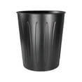 thumbnail image 4 of Genuine Joe 6-gallon Fire-safe Trash Can - 6 gal Capacity - Fire-Safe, Sturdy - 14" Height x 13" Diameter - Metal, Steel - Black - 1 Each, 4 of 11