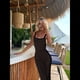 thumbnail image 4 of Vestido de Crochet para Mujer, Vestido Sin Espalda, Vestido Maxi de , Vestido de Punto Transparente. Negro L, 4 of 8