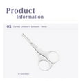 Safety Nail Scissors for Baby, Fingernail Clippers with Rounded Tip, Newborn Nail Trimmer