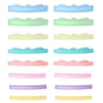 thumbnail image 1 of 8 Paires de Joints en Silicone pour Cils pour Usage en Salon Couleurs Assorties Confortables et Réutilisables, 1 of 8