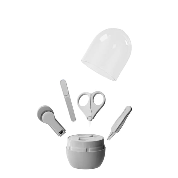 Lulyboo Infant Grooming Kit – Complete 4-Piece Nail Care Set for Babies