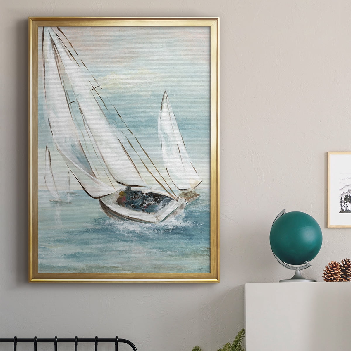 Catching Wind Premium Classic Framed Print - Ready to Hang