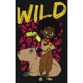 thumbnail image 2 of Girl's Encanto Antonio Wild Child  Graphic Tee Black X Small, 2 of 4