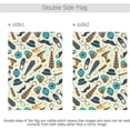thumbnail image 2 of Happy Father''s Day House Flag 28 x 40 Double Sided, Fathers Day Icons Retro Garden Yard Flags Love Dad Outdoor Indoor Banner for Party Home Decorations, 2 of 5