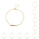 thumbnail image 2 of Minnieouse Tobillera de mujer, accesorio de joyería, cadena de tobillos para vestido, decoración dorada dorado 10piezas Minnieouse CBP200221, 2 of 5