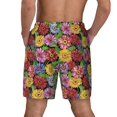 thumbnail image 4 of Goofa Daisies Flowers Printed Men's Swim Trunks Board Shorts Quick Dry Mens Swimming Trunks with Compression Liner,Breathable Fit Hawaii Beach Shorts-Large, 4 of 9