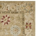 thumbnail image 5 of SAFAVIEH Antiquity Whitaker Floral Bordered Wool Area Rug, Taupe/Beige, 9'6" x 13'6", 5 of 7