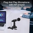 thumbnail image 5 of vnanda Hifi Sound Quality Microphone Professional Wired Dynamic Microphone Hifi Sound Quality Low Latency Plug Play Karaoke Recording 3.5mm Vocal Mic, 5 of 8