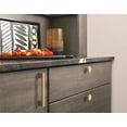 thumbnail image 3 of Amerock Versa 1-3/8 inch (35mm) Diameter Champagne Bronze Cabinet Knob, 25 Pack, 3 of 4