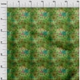 thumbnail image 3 of oneOone Cotton Flex Green Fabric Florals Diy Clothing Quilting Fabric Print Fabric By Yard 40 Inch Wide, 3 of 6