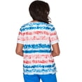 thumbnail image 2 of Alfred Dunner Womens Petite Americana Tie Dye Stripes Tee, 2 of 4