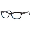 thumbnail image 1 of Gafas graduadas Liz Claiborne Plastic Rectangular 55 0DW2 Havana, 1 of 1