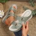 thumbnail image 3 of Norvail Womens Lightweight Wedge Sandals Breathable Hollow Platform Orthopedic Shoes with Arch Support for Casual Dressy Summer Walking Shoes, 3 of 5